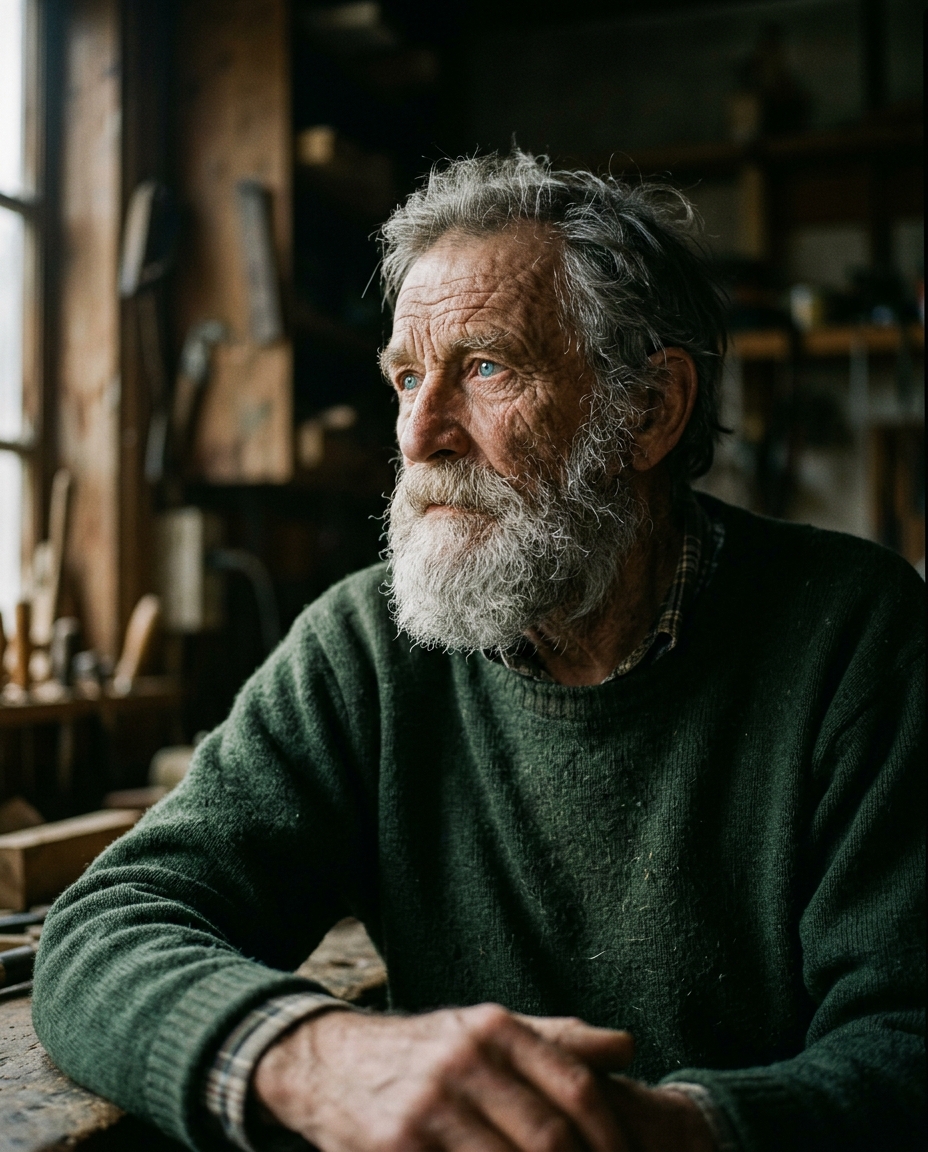 Cinematic Portrait — Dramatic Lighting — Midjourney v6.1